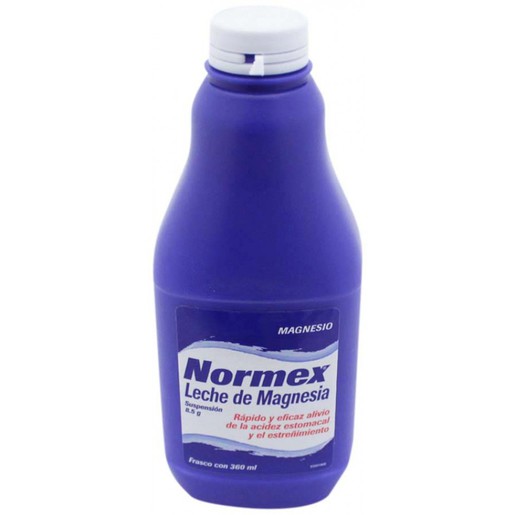 LECHE DE MAGNESIA NORMEX C/360 ML LECHE DE MAGNESIA NORMEX C/360 ML