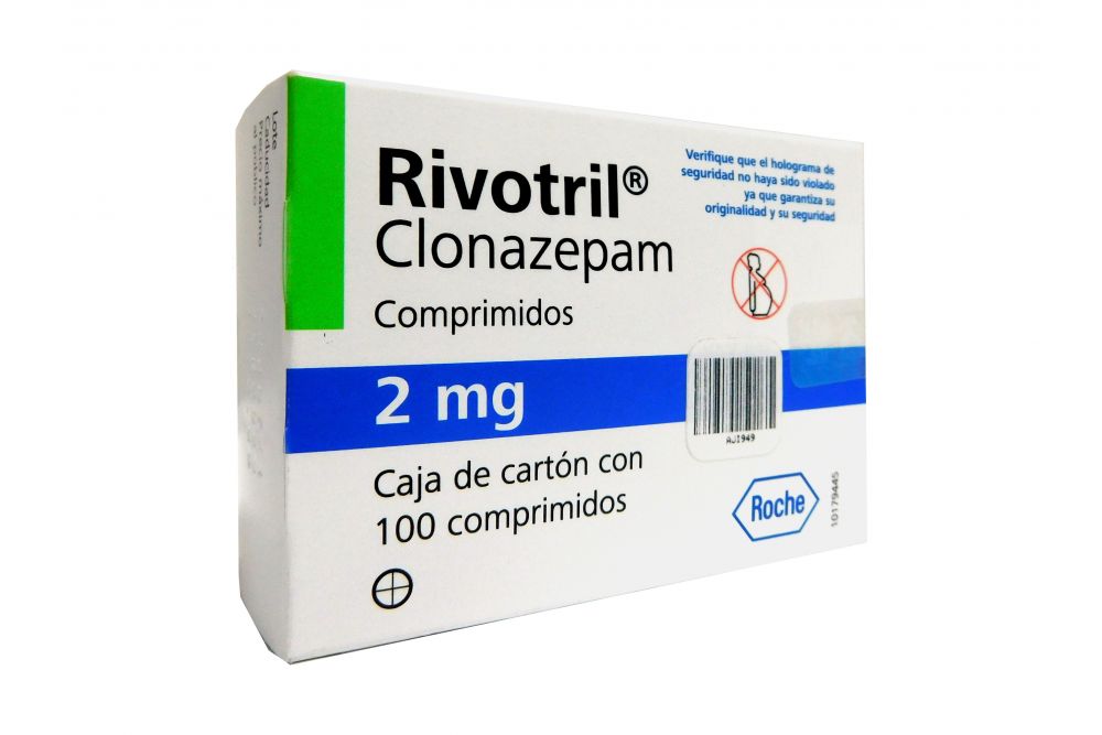 Rivotril 2 Mg 100 Pastillas Precio